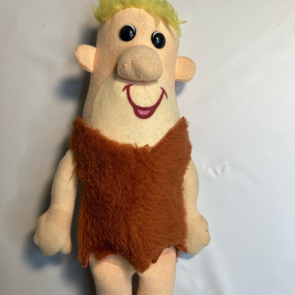 Flintstones Vintage hanna barbera barnie plush.
